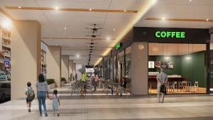 Sunshine Mall Alfreso - Artist Impression